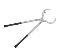 Veemoon Pinzas para Crisol de Acero Inoxidable Pequeñas 1 Kg Mecanismo de Bloqueo Resistente al Calor para Fundición de Oro y Plata en Joyería y Laboratorio Profesional