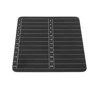 Veemoon Placa de Semillas de Acero Inoxidable Negra para Almacenamiento Seguro, Placa Metálica Reversible para Frase de Recuperación de 24 Palabras, Billetera Fría Portátil Resistente