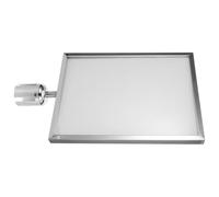 Veemoon Porta Señales para Barreras de Seguridad Soporte para Letreros de Aeropuerto y Cinta Retráctil para Uso en Control de Acceso