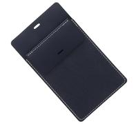 Veemoon Portalápices De Cuero Protector De Bolsillo Azul, Organizador Compacto para Bolígrafos y Lápices, Funda Flexible Multiusos para Bata De Laboratorio y Camisa