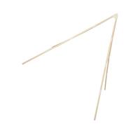 Veemoon Postes de Soporte de Madera Natural para Tiendas de Campaña Infantiles, Refuerzo Triangular Estable, Barras Redondas Resistentes para Casas de Juegos y Piezas de Repuesto