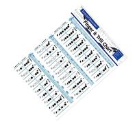 Veemoon Práctica De Acordes Para Flauta Diagrama De Digitación Para Estudiantes Principiantes Guía Clara y Conveniente Para Aprender Acordes y Canciones Bajo Flute