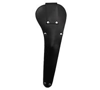 Veemoon Protector De Tijeras De Costura De PU Negro 27,5x10 Cm para Uso Profesional y Doméstico, Funda para Tijeras Colgante De Cintura, Funda Protectora Segura y Ligera para Artesanía y Confección