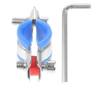 Veemoon Protector para Silla Oficina de Acero Inoxidable con Llave Allen Kit Ajustable para Evitar Hundimiento y Mantener Altura Compatible con Sillas Estudio y Despacho con Ruedas Ahorro