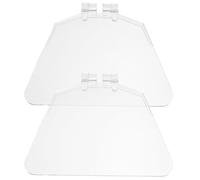 Veemoon Protector Protección Amoladora Plástico para Transparente 2 de Piezas Alta y Rendimiento Combinada para Esmeriladora Taller