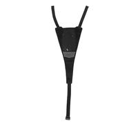 Veemoon Protector Sudor para Bicicleta con Funda Táctil Negra, Banda Absorbente Ajustable para Manillar, Red Protectora del Cuadro Adecuado para Entrenamiento Indoor de Ciclismo