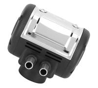 Veemoon Pulsador para Ordeñadora de Cabras y Vacas de Acero Inoxidable Ajuste Neumático, Adecuado para Uso en Granjas Lecheras y Accesorios de Ordeño