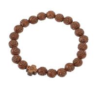 Veemoon Pulsera De De Madera Para Mujer - Pulsera Cruzada De Joyería Religiosa - Accesorio Ideal Para Ella