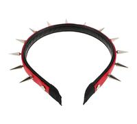 Veemoon Punk Spiked Headband Para Mujeres Diadema Gótica De Festival Accesorio De Halloween y Cosplay Elegante Tocado Decorativo Para Eventos y Fiestas