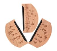 Veemoon Quitapelusas Para Ropa De Madera De Haya 3 Piezas, Removedor Manual Para Suéter, Diseño Ergonómico Ligero, Limpieza Portátil En Hogar, Viaje y Mascotas