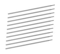 Veemoon Recambios de Rotulador para Plantilla de 10 Unidades Punta Fina Aleación de Aluminio Color Púrpura Profesional para Maquillaje y Microblading