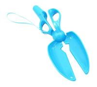 Veemoon Recolector de excrementos de perro, recogedor de residuos de mascotas resistente con tijeras para usar pinzas colectoras de excrementos para perros y gatos, plástico duradero al azar, ideal