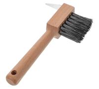 Veemoon Recortador Portátil de Pezuñas para Ganado Mango de Madera, Cepillo Metálico para Herrar Caballos y Cortador de Herraduras Multifuncional para Ovejas y Cabras