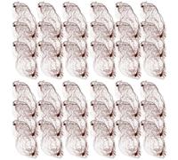 Veemoon Redecilla Elástica Pelo Invisible 60 Piezas 50 Cm Café Para Mujer y Niña Moños Ballet Azafata Accesorios Para Cabello Profesional y Danza