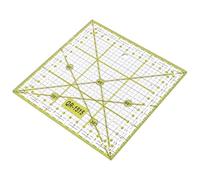 Veemoon Regla Cuadrada Patchwork para Coser Cuadrícula Precisa, Regla de Costura DIY de Plástico Transparente, Herramienta para Acolchado y Confección Manualidades