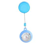 Veemoon Reloj De Bolsillo para Enfermera Mujer con Clip Diseño Chic con Cara Sonriente Números Visibles y Clip Fiable Colgante Práctico para Estudiantes y Profesionales Médicos