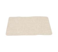 Veemoon Reposamanos para Manicura Grande de Cuero Pu Color Caqui, Tapete Antideslizante para Mesa de Uñas, Protector Resistente a Rayones Adecuado para Salón y Uso Doméstico