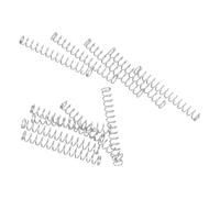 Veemoon Resortes de Compresión de Acero Inoxidable 30 Mm Diámetro Exterior 4 Mm 10 Piezas para Bolígrafos Recambio Resorte de Presión para Escritura Industrial y Oficina