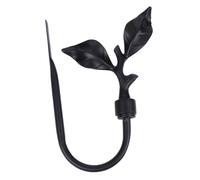 Veemoon Retención De Cortina Manos Percha Alzapaños para Cortinas Marrón Currain Atada Ganchos De Lazo Backback Black