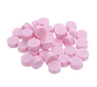 Veemoon Rodamiento Giratorio Miniatura Rosa 100 Unidades para Manualidades Base Giratoria para Joyería y Accesorios DIY Soporte Compacto para Muñecas y Proyectos Creativos