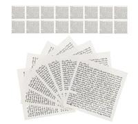 Veemoon Rollos de Mezuzá Hebreos para Puerta 40 Unidades - Pergamino de Bendición Bíblica Kosher para Decoración Judía del Hogar - Rollo de Torá para Festividades y Protección