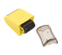 Veemoon Sello de Rodillo Pentagrama Musical Amarillo, Herramienta para Práctica de Escritura de Notas y Acordes, Accesorio Portátil para Cuadernos de Música, Material para Profesores