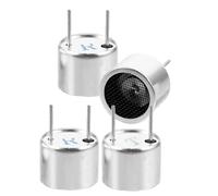 Veemoon Sensor Ultrasónico de 16 Mm Doble Cabezal para Medición Precisa, Transductor Dividido de Hierro, 2 Pares, Adecuado para Nivel de Tanque y Medición de Espesor por Ultrasonidos