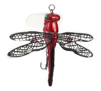 Veemoon Señuelo de Pesca de Libélula Artificial Ligero Cebo de Superficie Realista para Pesca Deportiva Accesorio para Agua Dulce y Salada Adecuado al Aire Libre