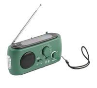 Veemoon Solar Power Radio Linterna portatil linternas Recargable Radio antorcha al Aire Mini de antorcha Manual FM energia Auriculares Jack