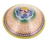 Veemoon Sombrero de Danza Tradicional Infantil de Bambú Trenzado, Color 8, Accesorio para Disfraces y Actuaciones Escénicas, Sombrero Oriental Ligero para Fiestas y Eventos Culturales