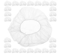Veemoon Sombrero De Transpirable 50 Redecillas Cabello Gorro Desechable Banda Elástica