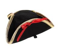 Veemoon Sombrero para Perro Estilo Pirata, Accesorio Adorable y Ligero para Mascotas Pequeñas, Gorro Flexible Resistente al Desgaste Adecuado para Halloween y Sesiones de Fotos