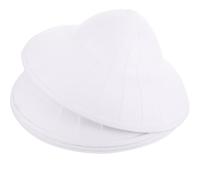 Veemoon Sombreros para Fiesta de Baile de Pulpa de Papel Blancos, 4 Piezas, Hechos a Mano para Pintar Diy, Sombreros Inacabados de Bricolaje para Padres E Hijos, Ligeros y Prácticos