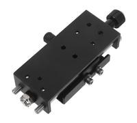 Veemoon Soporte Ajustable para Láser con Riel Lineal Deslizante Mecanismo de Elevación Manual con Control de Enfoque Calibrador de Altura Preciso para Grabado CNC y Montaje Metálico