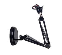 Veemoon Soporte Ajustable Para Teléfono Brazo De Tijera y Abrazadera Para Transmisiones Grabaciones y De Radio Color Negro