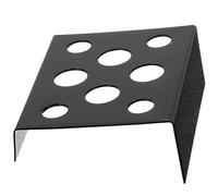 Veemoon Soporte para Pigmentos de Tatuaje de Hierro Negro Base Antideslizante y Múltiples Rejillas, Portavasos para Tinta y Accesorios Profesionales de Tatuaje