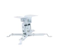 Veemoon Soporte para Proyector de Techo Ajustable para Pared y Suelo, Compatible Múltiples Modelos, Acero Resistente para Instalación Doméstica y Profesional, Color Metálico