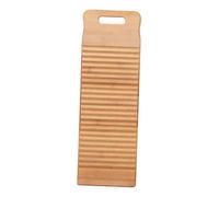 Veemoon Tabla de Lavar Madera Maciza Resistente con Superficie Ondulada para Lavado Manual y Cuidado de Ropa Diseño Ergonómico Portátil para Uso Doméstico Color Aleatorio Color Aleatorio