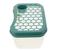 Veemoon Tanque de Tortugas Plataforma para Hibernar y Alimentar, Accesorio de Plástico para Hábitat de Reptiles en Terrazas y Hogares (2 Unidades)