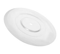 Veemoon Tapa Redonda para Estufa de Leña de Hierro Resistente al Calor 255 CM Accesorio Multifuncional Orificio Central para Ventilación Adecuado para Uso Hogares y Estufas de Leña