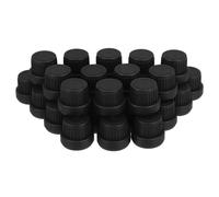 Veemoon Tapas Antirrobo para Botellas de Aceite Esencial 30 Piezas Rosca 18 Dientes Sellado Seguro para Botellas de Perfume Uso Diario Accesorio Dispensador