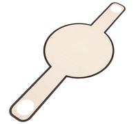 Veemoon Tapete para Hornear Pan de Fibra de Vidrio Mango Largo, Esterilla Antideslizante Marrón para Repostería y Amasado, Herramienta Reutilizable para Horno y Cocina, Suministro