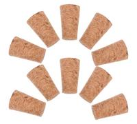 Veemoon Tapones de Corcho Cónicos para Botellas de Vino y Vidrio Tamaño 20X15X35 MM Paquete de 100 Unidades Cierre Hermético para Conservar Sabor Ideales para Botellas Pequeñas y Uso