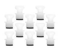 Veemoon Tapones de Goma para Bolsas de Agua Caliente Tamaño Mediano 21 MM Pack de 10 Unidades Tapón de Repuesto Antifugas Resistente al Calor para Bolsas Térmicas de Salud y Terapia de