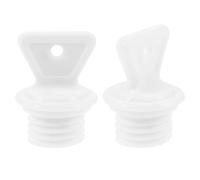 Veemoon Tapones de Sellado de Goma para Bolsa de Agua Caliente 22.5 Mm, 2 Unidades Reutilizables Antifugas, Accesorios Portátiles para Terapia de Calor en Salud y Hogar