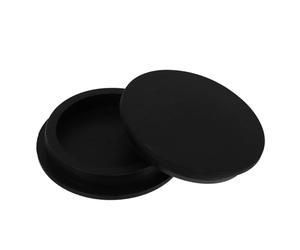 Veemoon Tapones de Silicona Resistentes al Calor para Tubos de 4 Pulgadas 100-101 MM Diámetro Interior Tapones Redondos Antipolvo Reutilizables para Sellado de Orificios en Botellas y