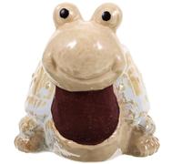 Veemoon Tarro de Cerillas de Cerámica Vintage Pequeño Contenedor Decorativo Multiusos para Hogar y Oficina Porta Cerillas Compacto Fácil de Limpiar Soporte Fiable y Accesorios