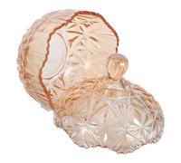 Veemoon Tarro de Vidrio para Dulces Tapa Hermética 260 Ml Frasco Pequeño Decorativo de Cristal Transparente para Almacenamiento de Golosinas Aperitivos y Especias Cocina o Sala