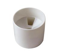 Veemoon Taza de Agujero de Plástico para Putting Green Soporte para Bandera y Protección del Hoyo, Adecuado para Entrenamiento de Golf en Casa y Jardín