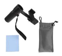 Veemoon Telescopio Monocular para Móvil, Telescopio Móvil, con Soporte, Trípode, Paño de Limpieza, Clip y Adaptador para Smartphone, para Streaming Deportivo y Senderismo, Compacto